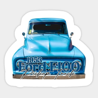 1953 Ford F100 Pickup Truck Sticker